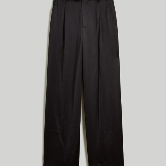 Madewell The Harlow Wide-Leg Pant in Satin 0P NWOT - Picture 6 of 6